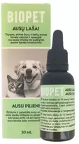 Ausų lašai šunims ir katėms BIOPET, 30ml