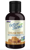 Now Foods Now Better Stevia Liquid 59 ml skonio lašiukai su stevia : Skonis - Natūralus