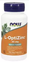 Now Foods Now L-Optic Zinc 30 mg 100 kaps.