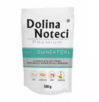 Mispol DOLINA NOTECI ŠUNIMS 500g perlinės vištos su obuoliais PAKELIS /10