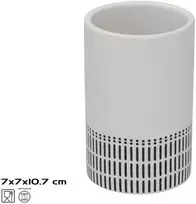 Lumarko dantų šepetėlių laikiklis 300 ml 7.00 x 7.00 x 10.70 BATH&GO