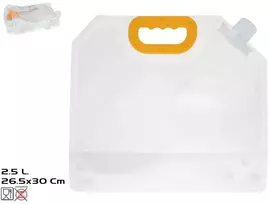 Skaidrus pikniko maisto ir vandens konteineris 2,5 l 26x29 cm, SUMMER ENJOY