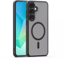 Telforceone „Mag Matt“ dėklas, skirtas „Samsung Galaxy S26“, juodas, apsaugantis kamerą