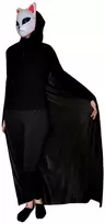Helovino apsiaustas su gobtuvu, 130 cm