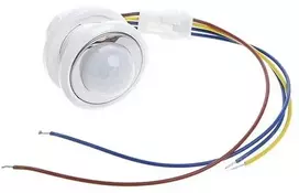 PIR infraraudonųjų spindulių judesio jutiklis - 230V - 20mm - judesio detektorius - LED