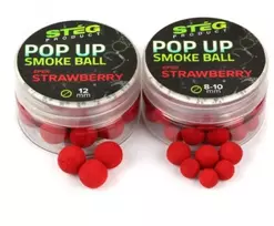 Boiliai STEG Soluble Pop Up Smoke Ball 12mm - Braškė