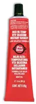 Getz PRO SEAL Silikoninis hermetikas raudonas 85gr