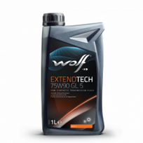 Transmisijos alyva WOLF EXTENDTECH 75W90 GL 5 1L