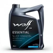 Variklio alyva WOLF ESSENTIAL 10W40 SL/CF B4 4L
