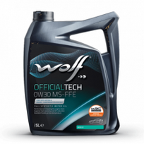Variklio alyva WOLF OFFICIALTECH 0W30 MS-FFE 5L