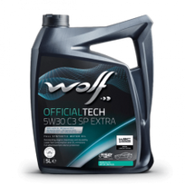 Variklio alyva WOLF OFFICIALTECH 5W30 C3 SP EXTRA 5L