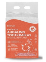 Kraikas katėms TOFU augalinis, persikų kvapo 6L / 2,5Kg.