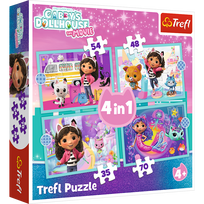 TREFL  GABBY´S DOLLHOUSE Dėlionių rinkinys