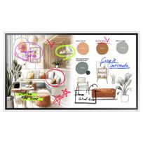 Samsung Flip WM65FX - 165 cm (65") Diagonalklasse WMFX Series LCD-Display mit LED-Hintergrundbeleuchtung - Bildung / Geschäft - mit interaktives Whiteboard integriert, Touchscreen (Multitouch)