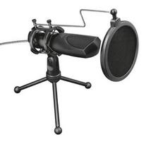 Trust GXT 232 Mantis USB mikrofonas su trikoju srautinei medijai, tinklalaidei, vlogams | 1.5m laidas