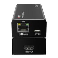 Audio Dekoderis - Lindy 2ch Dante į HDMI ARC Dekoderis, 96kHz, RJ45 Įvestis, HDMI Išvestis, Juoda