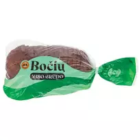 BOČIŲ tamsi duona su viso grūdo dalių miltais, 500 g