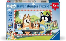 RAVENSBURGER PUZZLE dėlionė Bluey, 2x12 det., 12004111 5