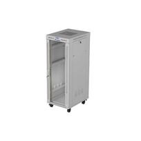 LANBERG Free-standing rack cabinet 19" 32U 600x800 grey glass door LCD  (flat pack) V2 | FF01-6832-12SL  | 5901969447927
