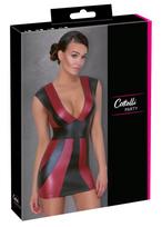 Cottelli party Dress red/black xl Seksuali suknelė