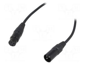 Male-female | PIN: 3 | Cable: XLR-XLR | 2m