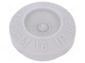 Grommet | Ømount.hole: 16mm | TPE (thermoplastic elastomer) | IP67