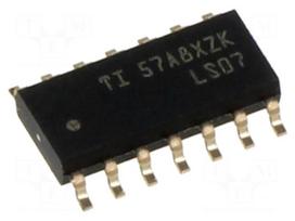 IC: digital | buffer | Channels: 6 | SMD | SO14 | Series: 74LS | 5VDC