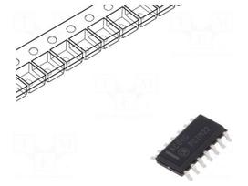 IC: digital | NOT | Ch: 6 | IN: 1 | CMOS | SMD | SO14 | 2÷6VDC | -40÷85°C | 40uA