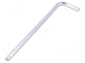 Wrench: hex key | spherical | HEX 5mm | Overall len: 120mm