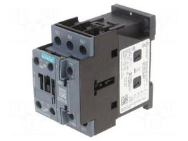 Contactor: 3-pole | NO x3 | Auxiliary contacts: NO + NC | 110VAC | 25A