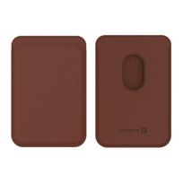 Universali kišenė telefono korpusui Evelatus Universal iPhone Genuine leather wallet with MagSafe Brown