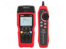 Tester: LAN wiring | LCD 2,8" | Equipment: case,RJ45/11 adapter