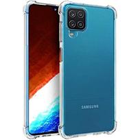 Nugarėlės dėklai Evelatus Samsung Galaxy A12 / M12 Military Shockproof Silicone Case TPU Transparent