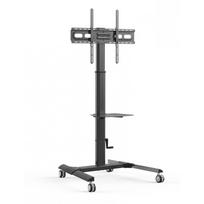 Techly ICA-TR228 multimedia cart/stand Black Flat panel