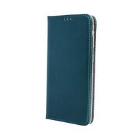 Knygos tipo dėklas dėklai iLike Samsung Galaxy A15 4G / A15 5G Smart Magnetic case Dark Green