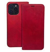 Knygos tipo dėklas dėklai iLike Xiaomi Redmi Note 13 5G (global) Smart Suede case Red