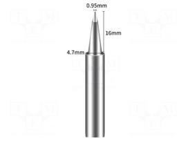 Tip | chisel | 0.95mm | for soldering station