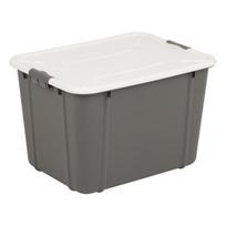 Įrankiai ir matavimo prietaisai // Įrankių, priedų naujienos // Pojemnik 30L BranQ Velur ciemnoszary
