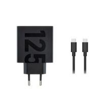 Adapteriai Motorola  MC-1252 Motorola TurboPower USB-C 125W Travel Charger + USB-C/USB-C Data Cable Black Black