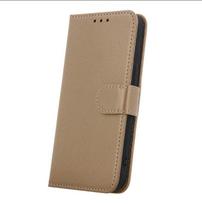 Knygos tipo dėklas dėklai iLike Samsung A05s Smart book case Gold