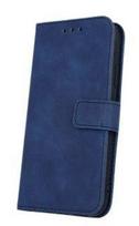 Knygos tipo dėklas dėklai iLike Samsung Galaxy A34 5G Smart Velvet case Navy Blue
