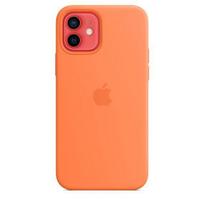 Nugarėlės dėklai Apple  Silicone Case with MagSafe for  iPhone 12 mini Kumquat