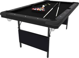 Pulo stalas Black Folden 7 pėdų su komplektacija