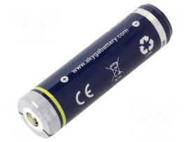 Re-battery: Li-Ion | 18650,MR18650 | 3.7V | 3200mAh | Ø18.5x69.5mm