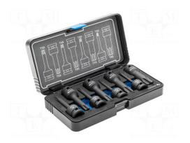 Socket: Torx®-bit-set | impact | 1/2" | 8pcs.