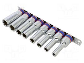 Wrench-set | socket spanner | 1/2" | 8pcs.