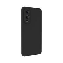 Nugarėlės dėklai Evelatus Samsung Galaxy S25 Edge Premium Magnetic Soft Touch Silicone Case Black