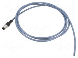 Cable: for sensors/automation | PIN: 5 | M12 male | straight | 2m | plug