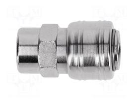 Quick connection coupling | Int.thread: G 1/4"