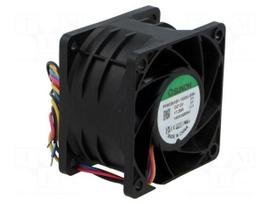 Fan: DC | axial | 12VDC | 60x60x38mm | 102m3/h | 61.2dBA | ball | 13200rpm